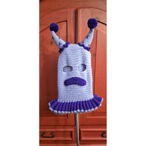 Oddly Hooked Artisan Made Balaclava Ski Mask Festival Concert Wear Punk Clown